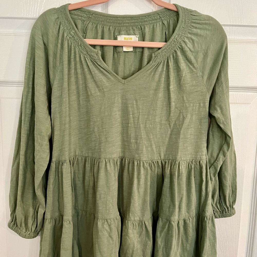Maeve Green Blouse